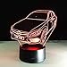 Produktbild SJSF L Nachtlicht Nachttischlampe Mercedes-Benz Car Styling USB-Plug-In Bunte Farbe LED-Leuchten Geschenk Dekoration,7color+Touch