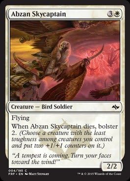 Magic The Gathering - Abzan Skycaptain (004/185) - Fate Reforged