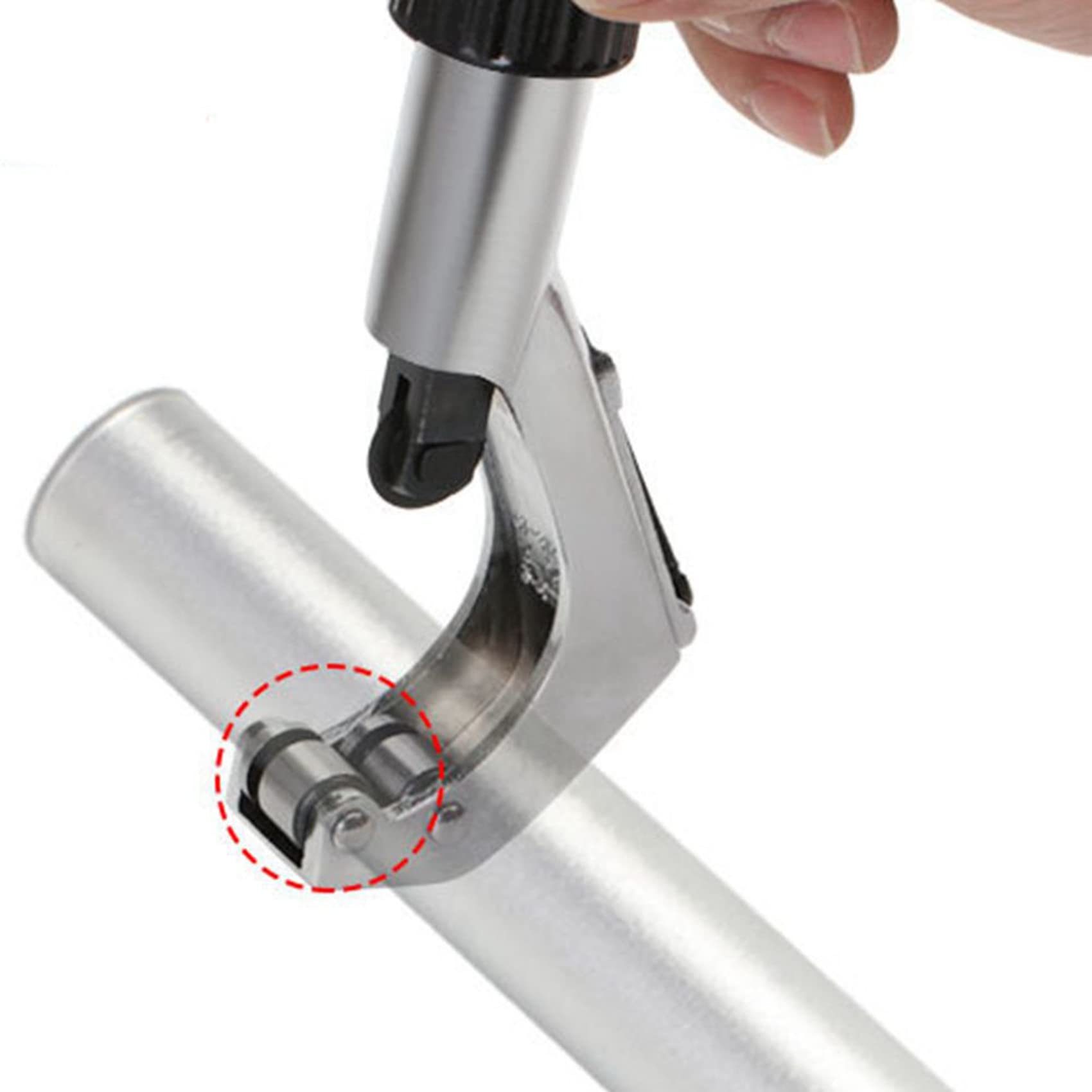 Keenso Utensile da Taglio Forcella, Forcella Manubrio Tubo Sterzo Mountain Bike per Accessorio Bici 6-42mm