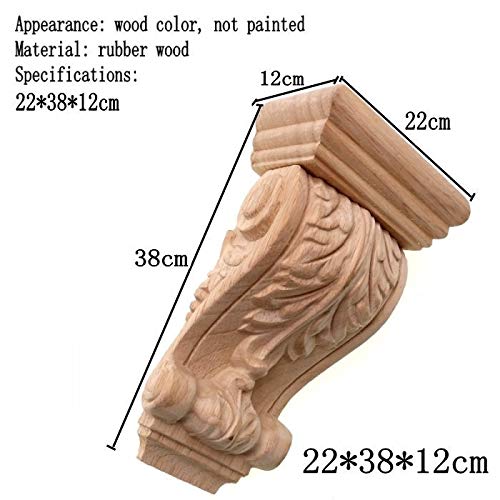 Rome Wood Wardrobe Decorative Corbel Applique Stigma Carved Shavings Wedding Decoration Craft Home Decor N #TOP1