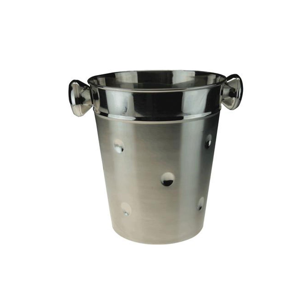 Apollo Stainless Steel Champagne Bucket 4Ltr | Champagne Cooler, Wine Bucket