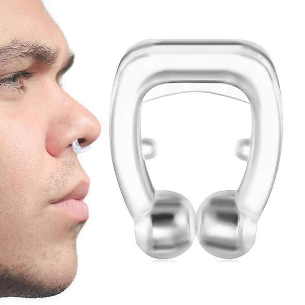 Anti Snoring Devices Snoring Solution,Silicone Magnetic Anti Snore Nose Clip, Professional Sleeping Aid Relieve Snore (Pack of 5)
