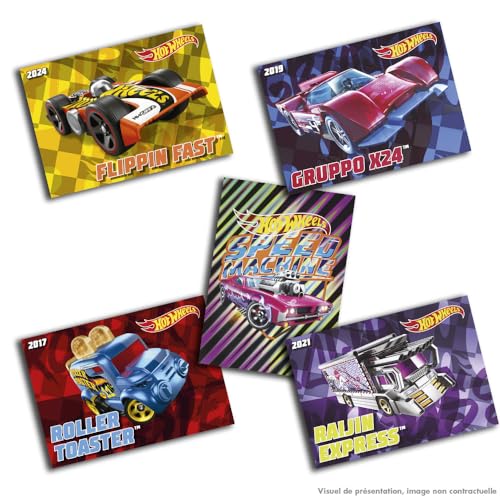 Boîte de Stickers PANINI Hot Wheels TC 24 pochettes 1 carte édition limitée 144 stickers - vue 8