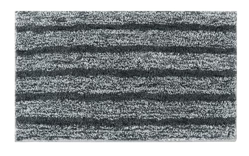 Image of RD TREND Microfiber Anti-Slip Door Mat for Entrance 45x75 cm | Anti-Skid, Quick Dry & Washable | Soft Absorbent Floor Mat for Bedroom, Home, Office & Kitchen (Ash Grey)
