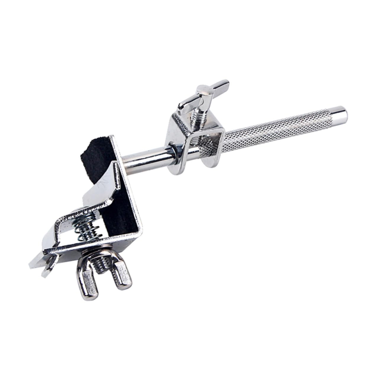 LIFKOME Cowbell Mounting Head Wc51 Metal Bass Drum Clamp for Drum Cowbell Holder Easy Adjustment