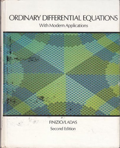Ordinary differential equations with modern applications : Amazon.in: Books