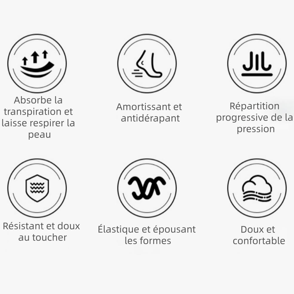 MEIION bas de contention zippés - assiva, Homme et Femme - Soutien Graduel, Confortables et respirantes, amortissantes et antidérapantes, résistantes,Pour Voyages, Course et Vols
