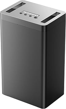 Large Metal Timed Lock Box with Timer, Emergency Unlock and Audio Prompt | Large locking container for phones, iPad mini and medicine, designed for timed storage and self-control routines