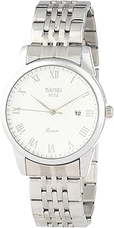 ساعة للرجال من سكيمي، لون فضي، موديل 9058SWT-B
