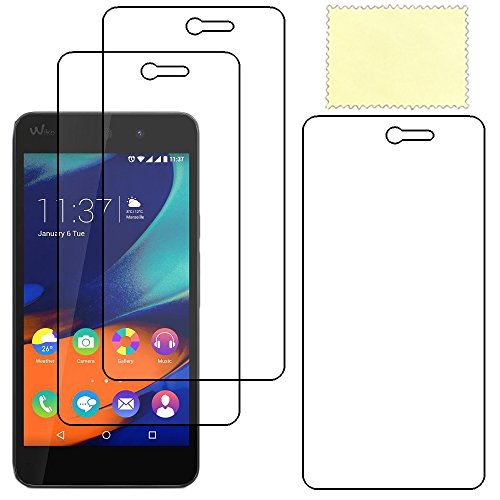 ebestStar Bildschirmschutzfolie für Wiko Rainbow Lite 4G, 3 Stück