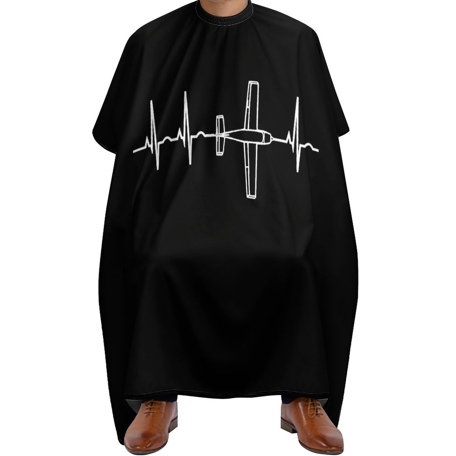 Zenladen2977 Unisex Professional Large Barber Apron Haircut Cape Water Resistant Salon Cape