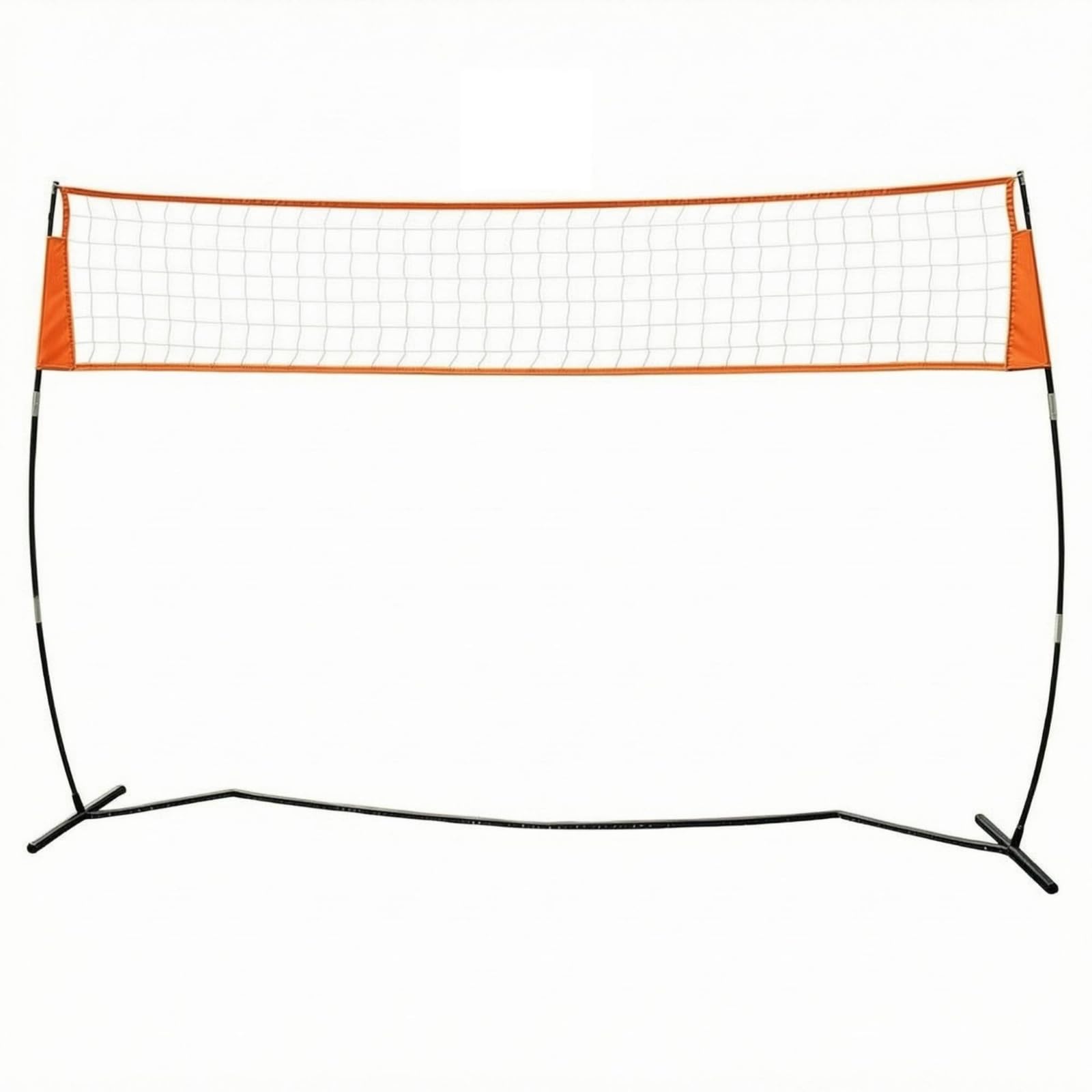 Rete da Allenamento Pallavolo Rete da Allenamento Rete Portatile Rete Regolabile Struttura Autoportante in Poliestere E Fibra di Vetro Adatta per Palestre Cortili Allenamenti Indoor E Outdoor
