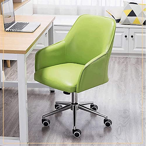 Chaise de bureau ergonomique verte contre le mal de dos à la maison