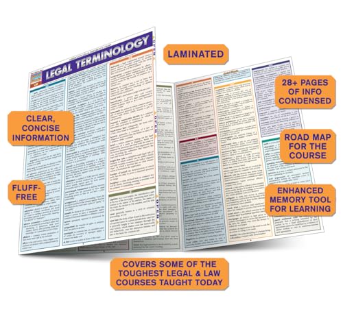 Legal Terminology: QuickStudy Laminated Reference Guide