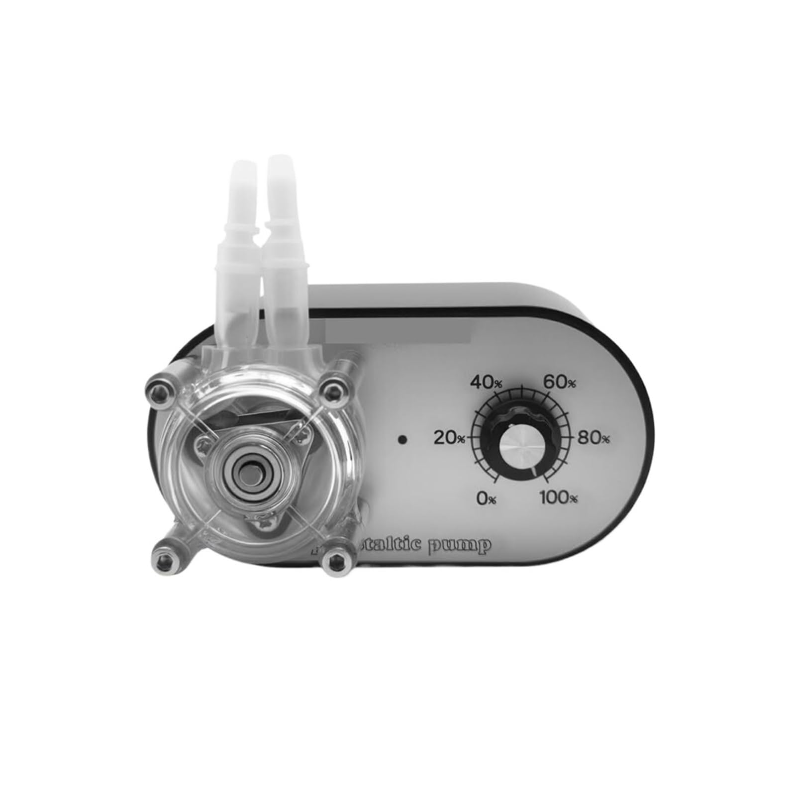 Diaphragm Pump, Peristaltic Dosing Pump with Adjustable Flow Rate 114-500 Ml/min with Adapter