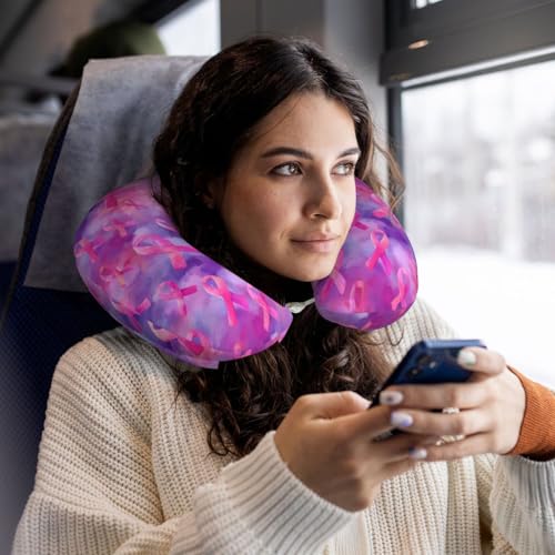 Almohada de memoria para viaje portátil negra miniatura 6