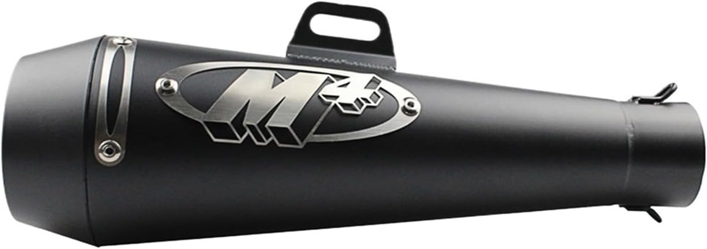 Motorcycle Exhaust Muffler Universal Black Motorcycle Exhaust Muffler Pipe DB Killer Slip On M4 Exhaust GSXR 750 38-51mm