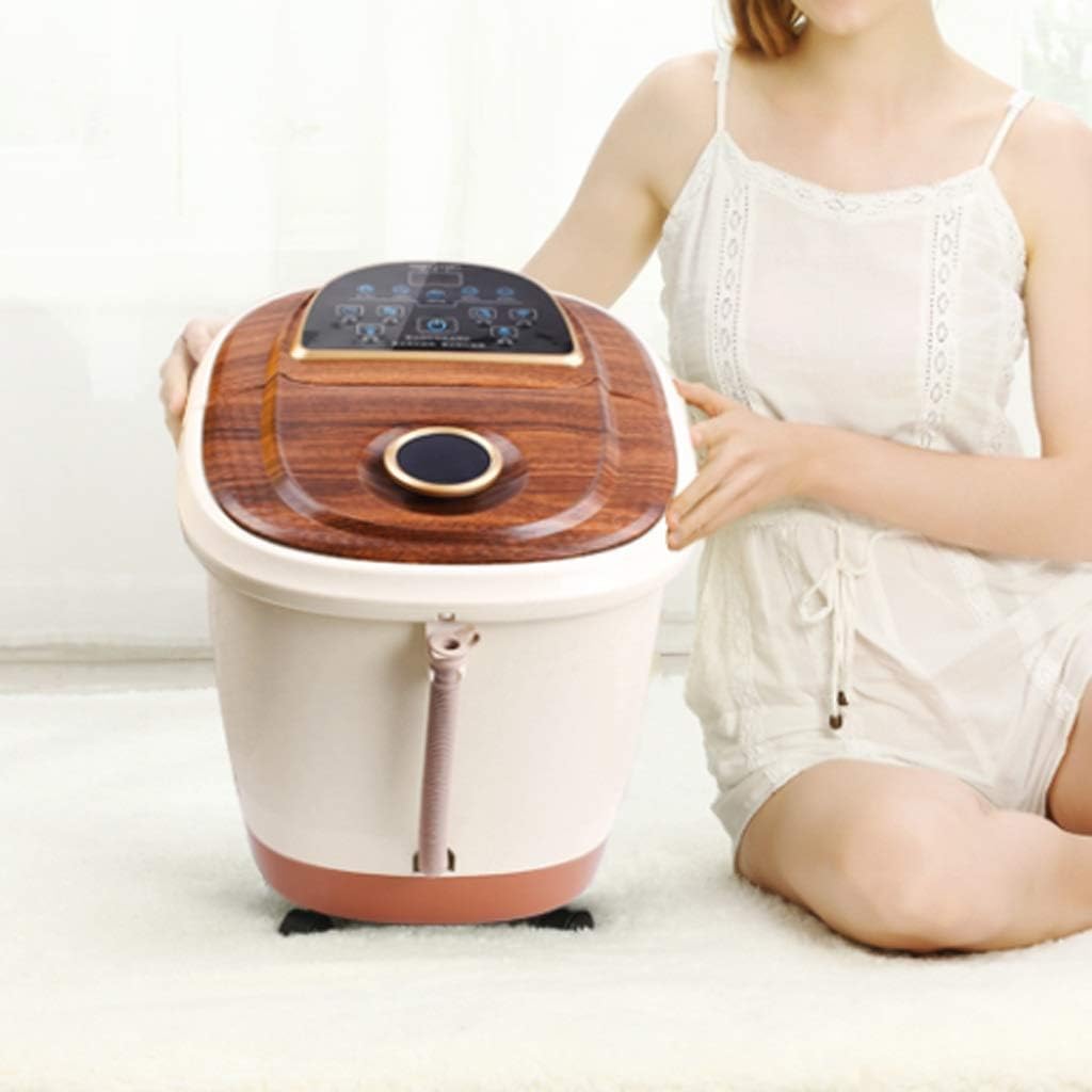 Bubble Foot Bucket Automatic Heating Electric Massage Bath Thermostat Deep Barrel Footbath Home Artifact
