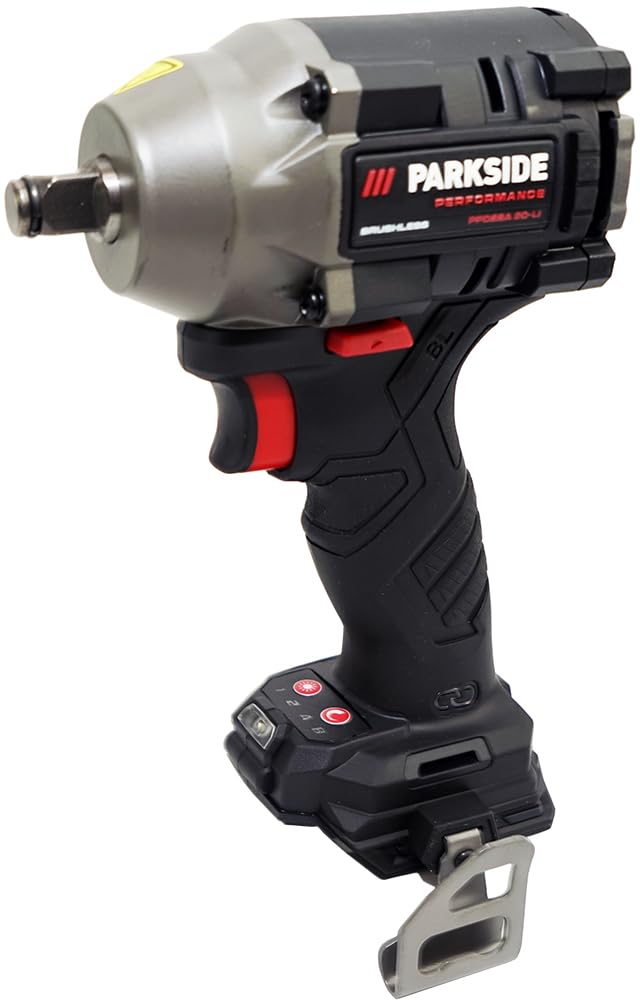 HEADNMORE® Parkside Performance PPDSSA 20 Destornillador de percusión con batería 20V 600Nm 1,26kg + llavero
