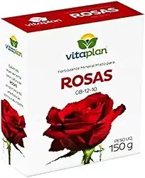 Fertilizante Adubo Mineral Rosas 150g 08-12-10 Npk Com Micronutrientes Ideal Para Flores
