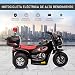 HOMCOM Moto Eléctrica para Niños de +18 Meses Diseño Moto Eléctrica Infantil...
