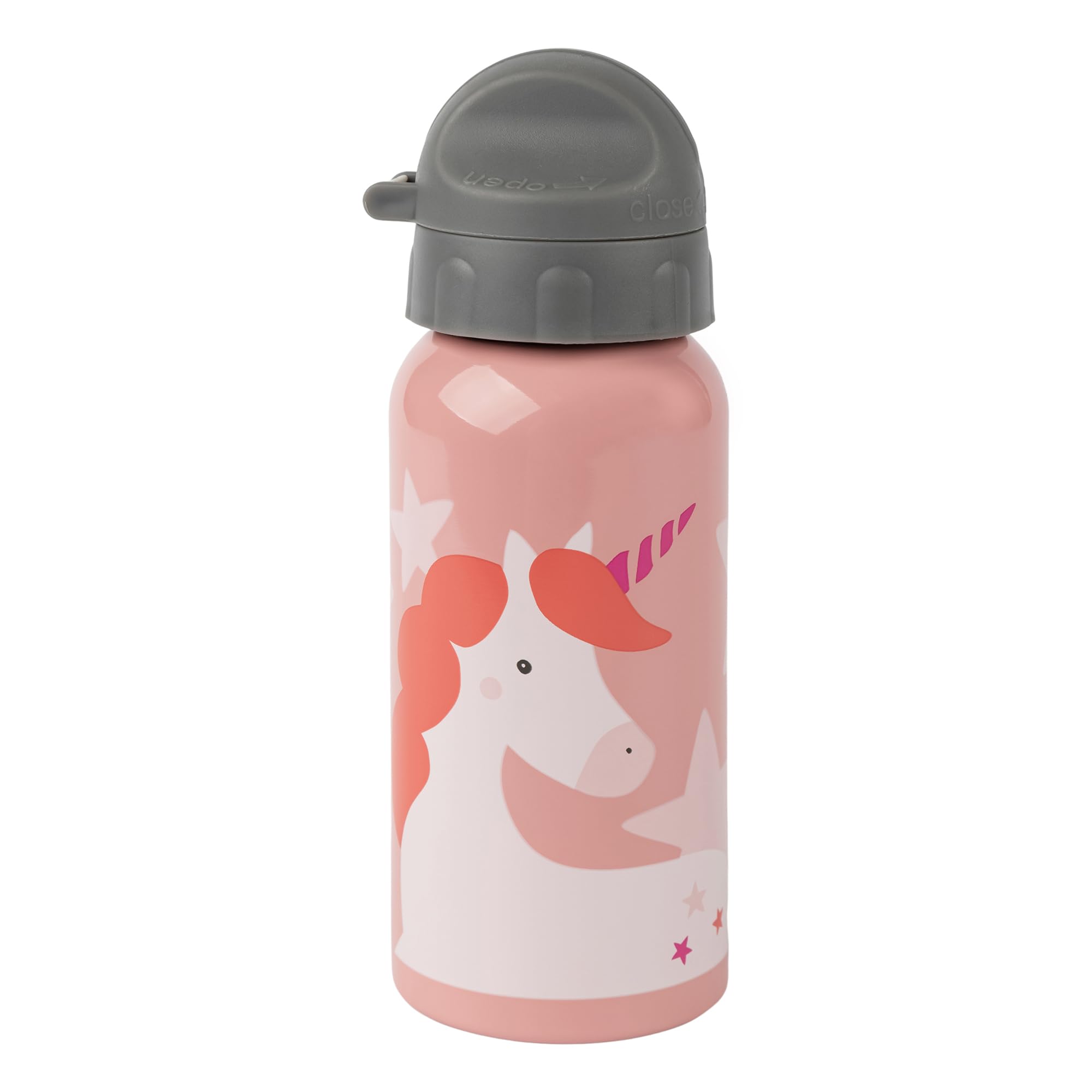 Borraccia Sigikid Per Bambini - Acciaio Inox, 400 Ml, Motivo Balena, Antiperdita - Foto 6
