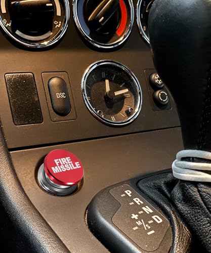 Image of Car Cigarette Lighter,Car Accessories,12 Volt Waterproof Pop-Out Aluminum Alloy Vehicle Cigarette Lighter Plug,Fit for Most Cars with Standard 12V Power Source (FIRE Missiles)