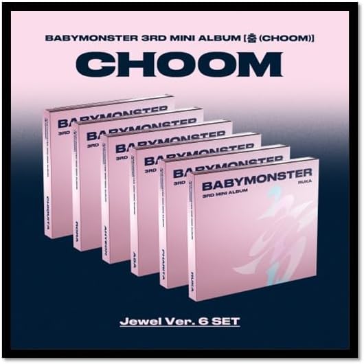 BABYMONSTER CHOOM [Jewel Case 6 Ver Set] 3rd Mini Album