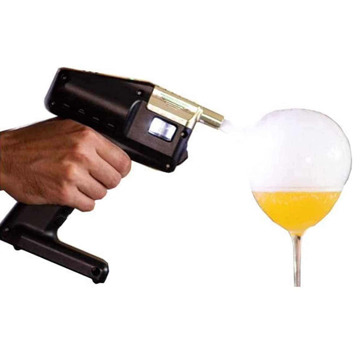 Pxkmouy（Accessori）Pistola Infusore di Fumo Alimentata Via USB, pistola handheld food smoking affumicatore cocktail pistola cocktail bolle di fumo pistola per cocktail bolle