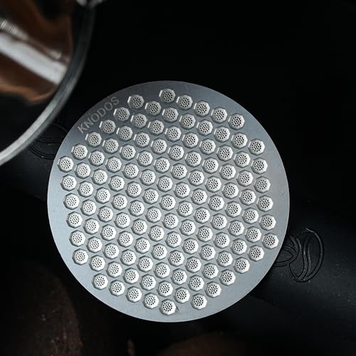 Image of Espresso Puck Screen 54mm - Stainless Steel Ultra Thin Espresso Filter Perfect Fit With Breville Barista Express, Pro, Touch, Bambino, Infuser, Easy Clean Design (Silver, 54mm)