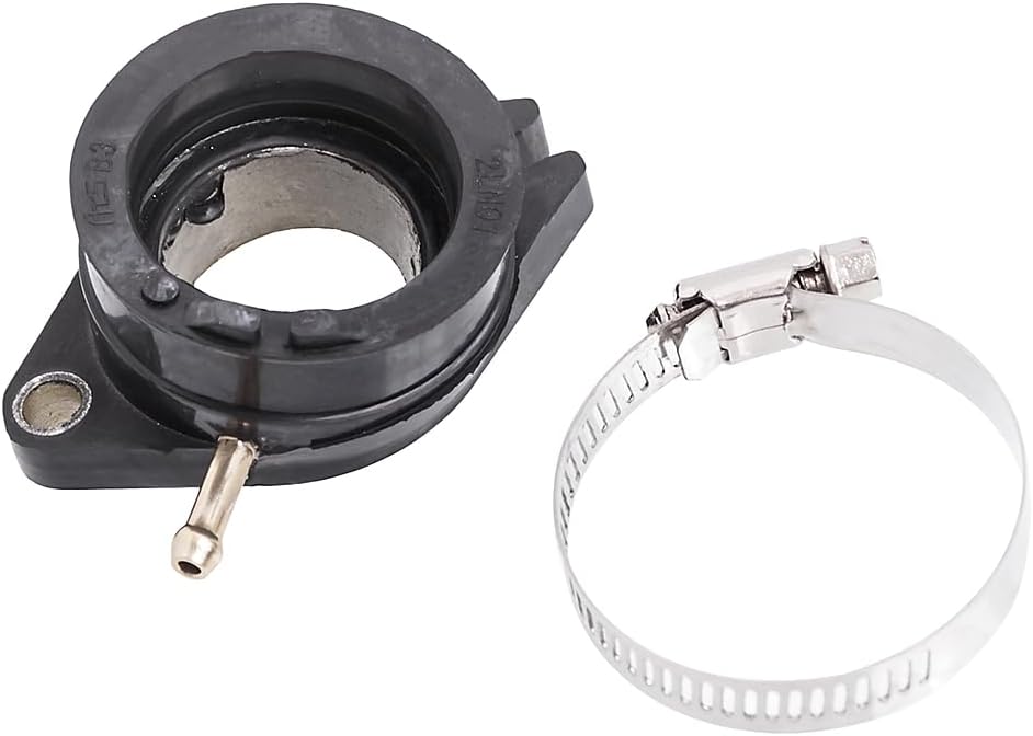 Intake Manifold Rubber Boot – Carburetor Flange Adapter Fit for Yamaha TTR225 (1999-2004) / XT225 Serow (1992-2007) / ST225 Bronco (1997) – Replaces 2LN-13586-01