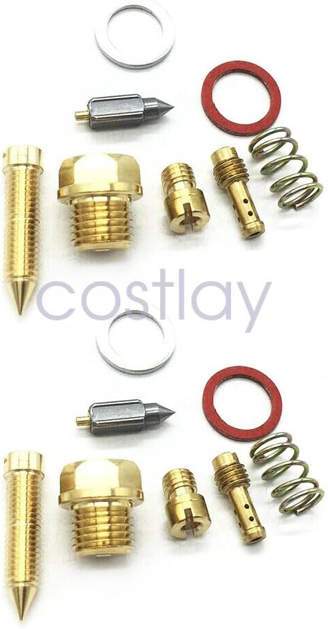 Carburetor Carb Gaskets Jets Rebuild Kit fits For YAMAHA PHAZER PZ480 PZ 480 1986 Genuine OEM Replacement