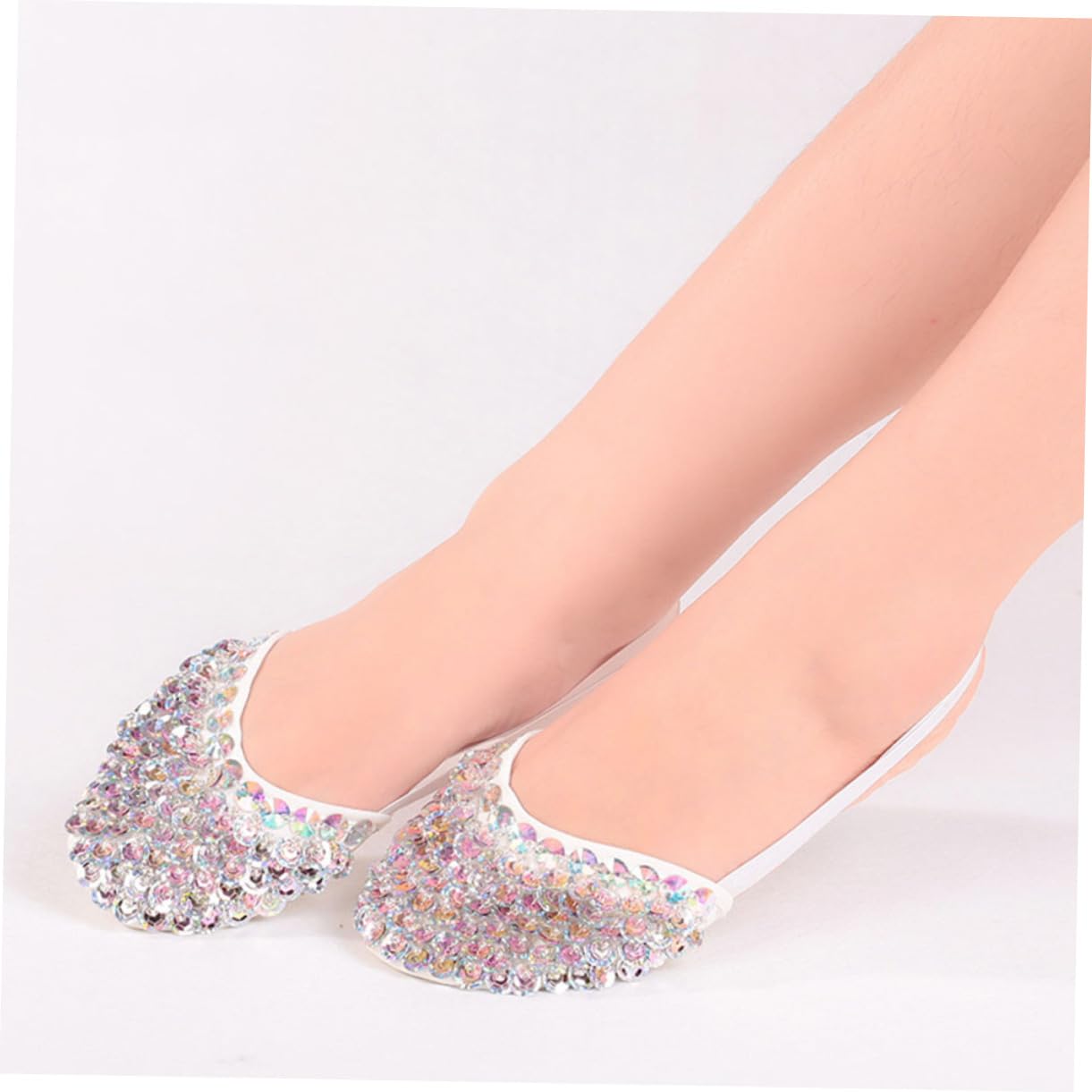 PACKOVE 3 Pary Buty Do Tańca Obracanie Butów Buty z Palcami Do Baletu Buty Do Jogi Baletki Na Podeszwie Płócienne Baletki Dla Dziewczynek Dziewczyny Tańczą Półbuty Dziewczynka Brandzel