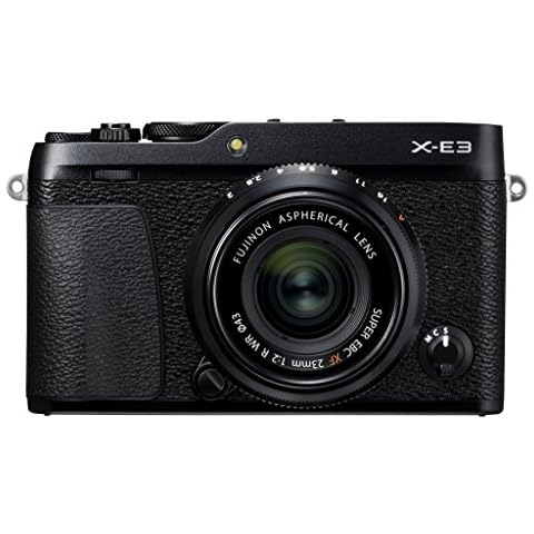 Fujifilm X-E3 Digital Camera with XF 23mm Lens Cover