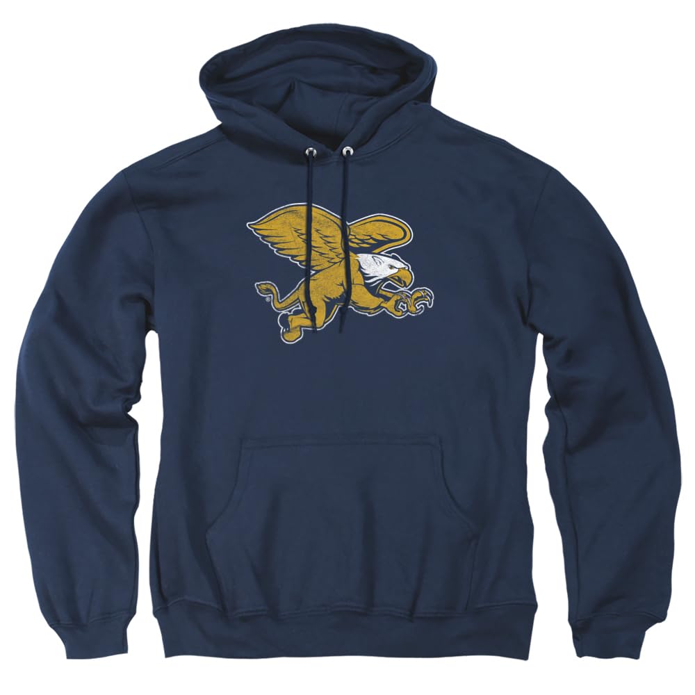 LOGOVISION Official Collegiate Distressed Primary Logo Adult Pullover Hoodie Collection — view 443