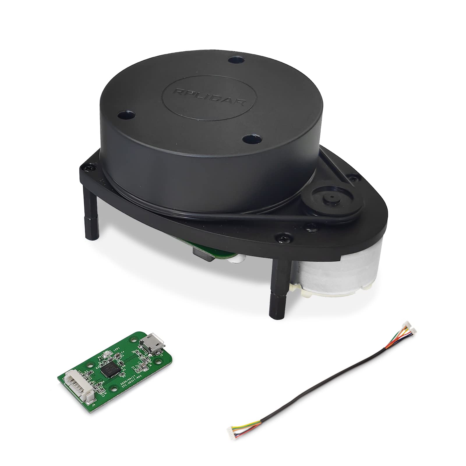 rplidar a1m8 2d 360 degree 12 meters scanning radius lidar sensor scanner for obstacle avoidance and navigation of robots