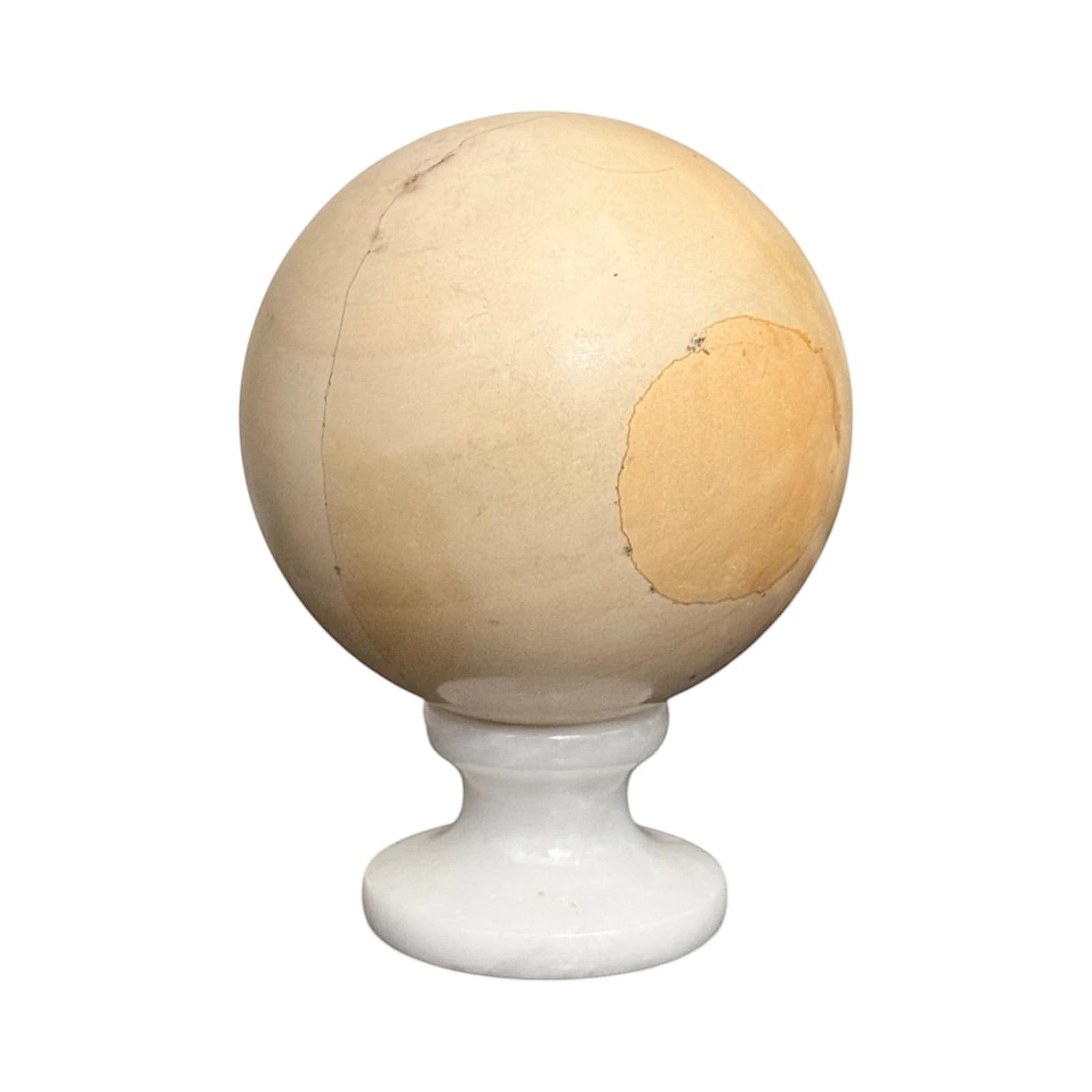 Boule en pierre naturelle brillante objet d'art pour harmoniser votre maison