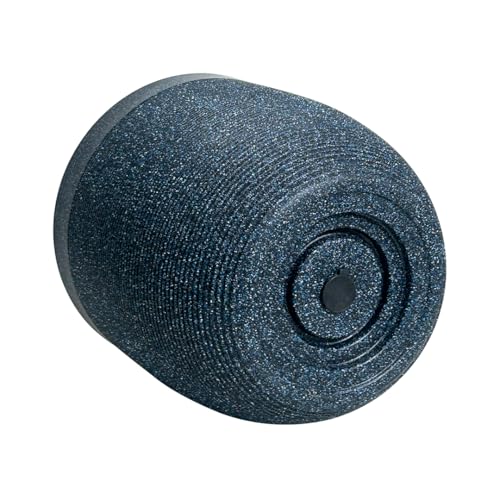 Image of Harshdeep Roto Pots - Milano - Indoor Outdoor Home Living Room Balcony Decorative 12 Inch U V Protected Planter, Light Weight and Durable Stone Finish (Mid Night Stone)