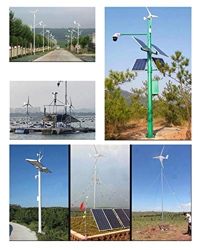 1000W Solar & Wind Power Kits Cabin Off Grid System for Charging 12V ...