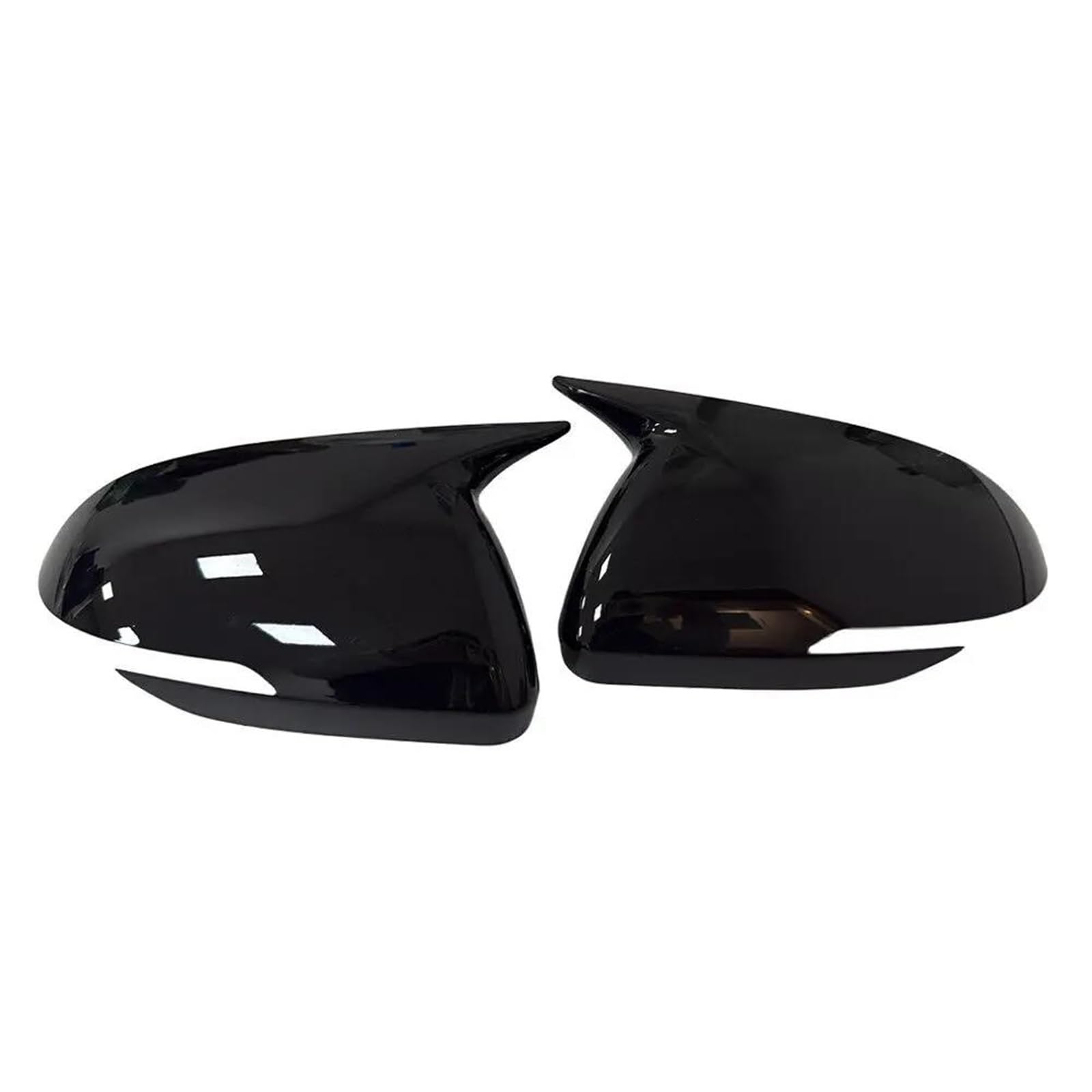 Zapora Style 1 For Kia For Rio 2018-2023 Car Sticker Rearview Side Mirror Cover Wing Cap Exterior Door Case Trim Carbon Fiber Look(Style 1)