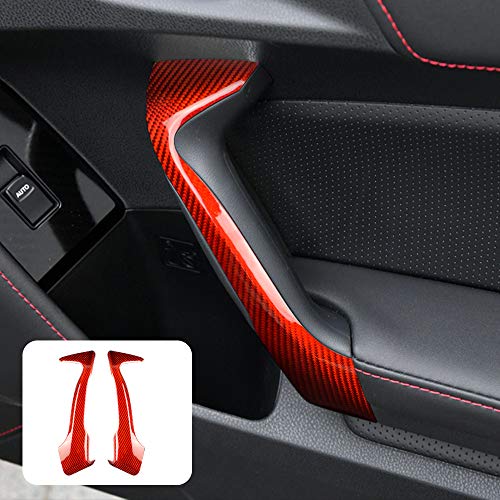 トヨタ86 BRZ zn6系リアルレッドカーボン インナードアアームレストカバー Amazon | AIRSPEED スバル BRZ ZC6 トヨタ 86 ZN6専用 インナー ドア