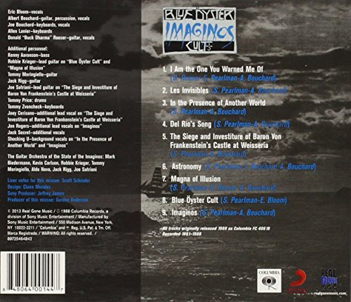 Imaginos Blue Oyster Cult Amazon Es Cds Y Vinilos