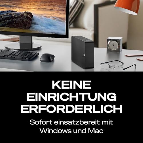 Seagate 10TB Expansion Desktop-Festplatte | USB 3.0 (STKP10000400) – Ansicht 6