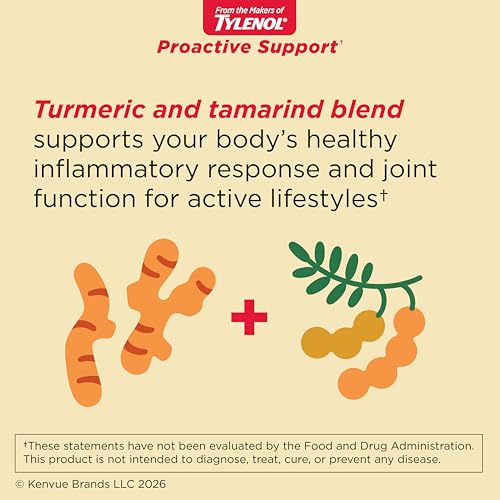 Tylenol Proactive Support from, Muscle & Joint Supplements, 30 Ct - image 4