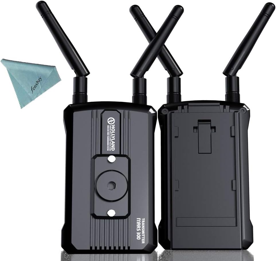 Hollyland Mars 300 Dual HDMI Input/Output Transmitter and Receiver Set Wireless HD Video Transmission System Support 1080P 60Hz and HDMI Signal Transmission