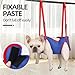 Fresiq Pet Grooming Hammock for Dogs & Cats - Comfortable Bathing & Nail Clipping Helper for Easy Pet Care(Black,Small)