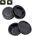 Capuchon avant du corps et couvercle arrière de la lentille pour Nikon D7500 D7200 D7100 D7000 D5600 D5300 D5200 D5100 D3500 D3400 D3300 D3200 D3100 D850 D810 D800 D750 D600 D90 D80 Plus de Nikon F Mount DSLR et lentille