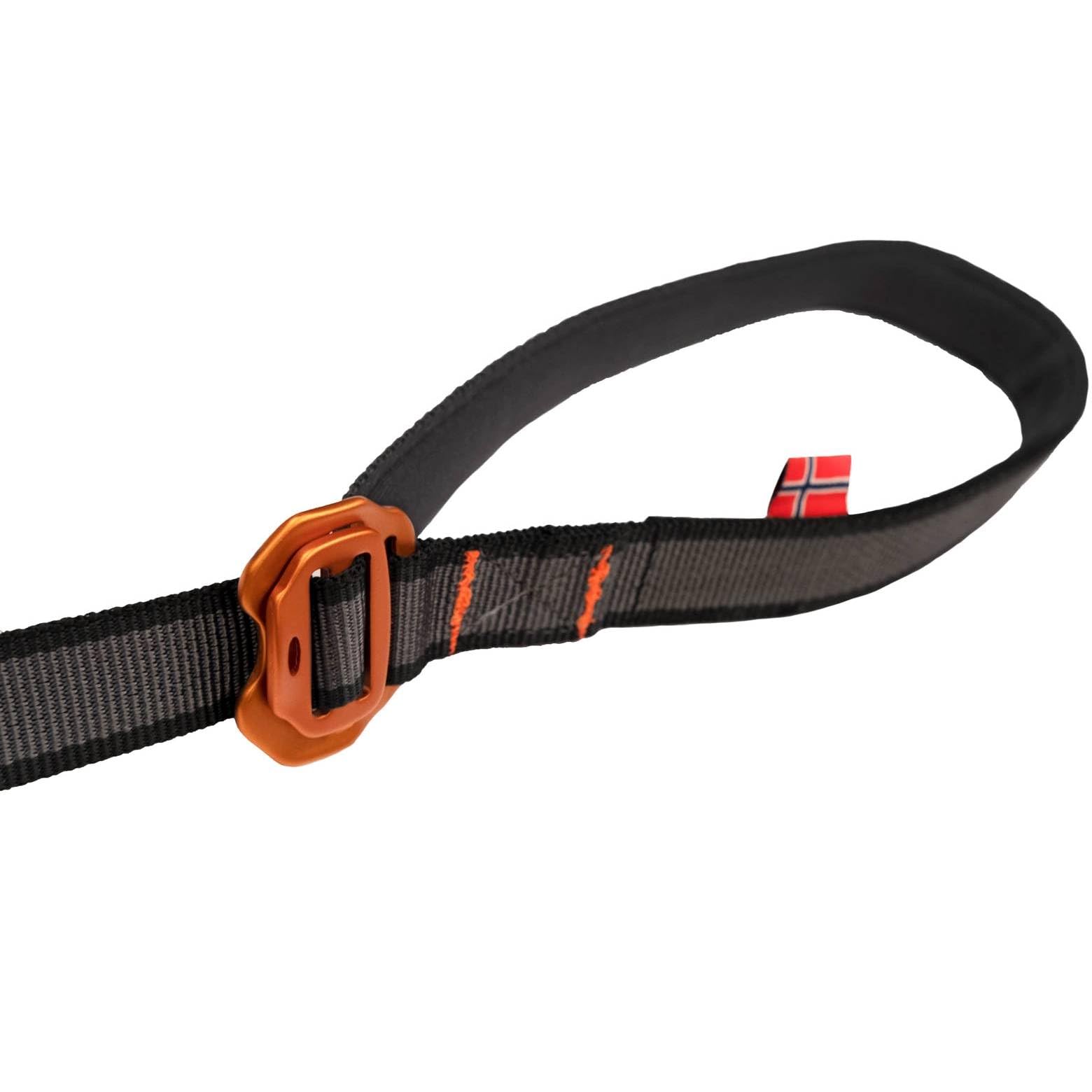 Non-stop dogwear Touring Bungee - Correa ajustable, color negro, 23 mm