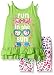 Kidtopia Girls' Fun In The Sun Peplum with Cheetha Bike Short Set