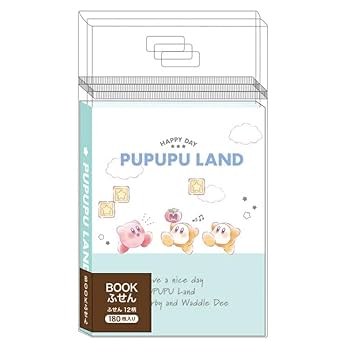 Amazon.co.jp: カミオジャパン 星のカービィ BOOK型ふせん